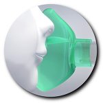 Spécificités techniques du masque cloisonné pour chambre d'inhalation OrHal